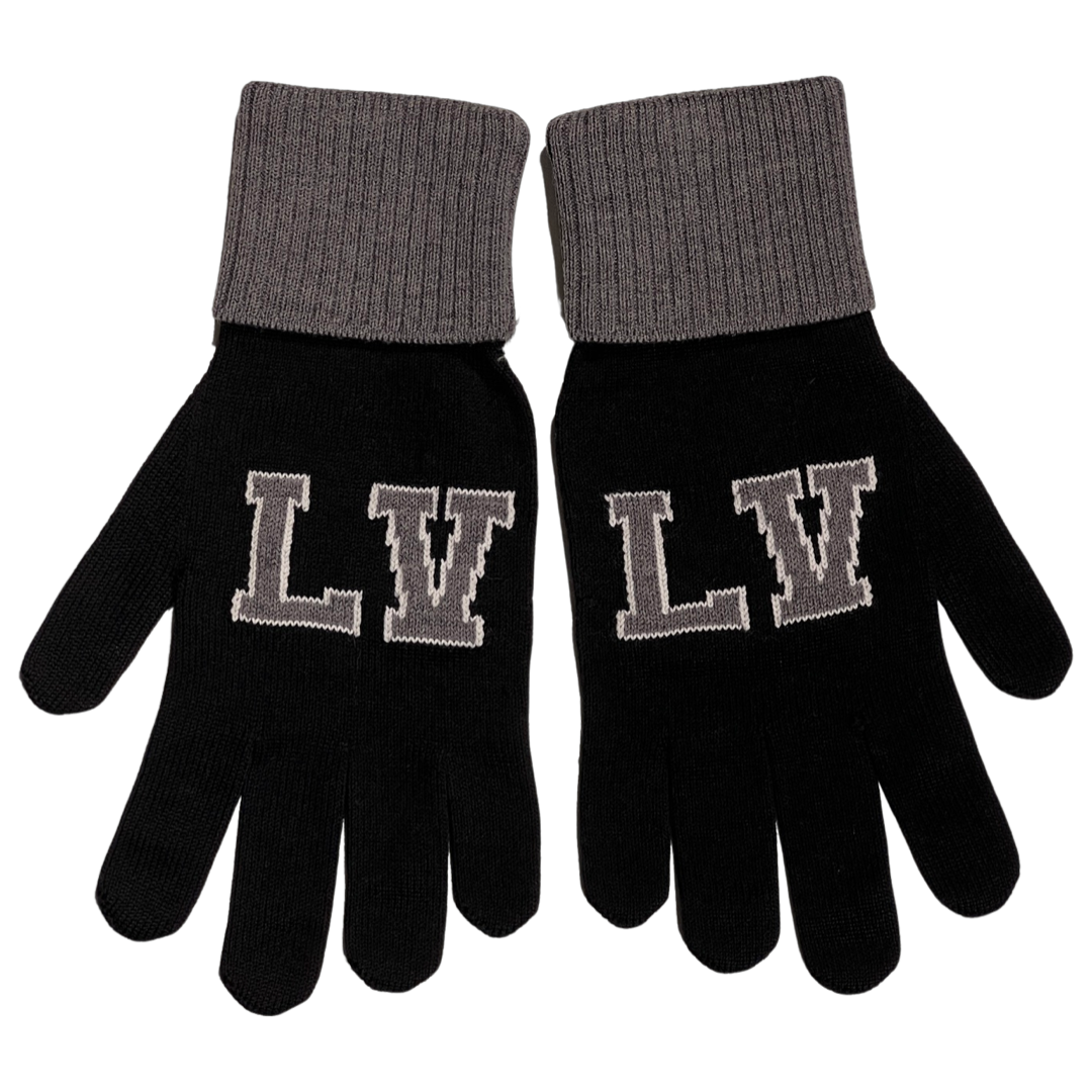 Shop Louis Vuitton Unisex Street Style Bridal Logo Gloves Gloves